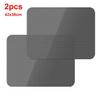 2Pcs Car Sunshade Stickers Static Electrostatic Window Sun-shading Stickers Sun Block Car Rear Windows Side Blocks Cover Film