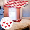 Ghirlandă de inimă de dragoste Pandantiv pentru nuntă Ziua Îndrăgostiților Hârtie de petrecere Decor pentru agățat de dragoste cu șir spiralat Aranjament de scenă Recuzită de vacanță