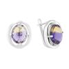 Silver Earrings with Ametrine Nano 7.113ct (2111092)