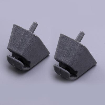 2Pcs Gray Plastic Sun Visor Sunvisor Clips Brackets Fit for Holden Commodore Berlina Calais VN VG VF VR VS VT VX VY VZ