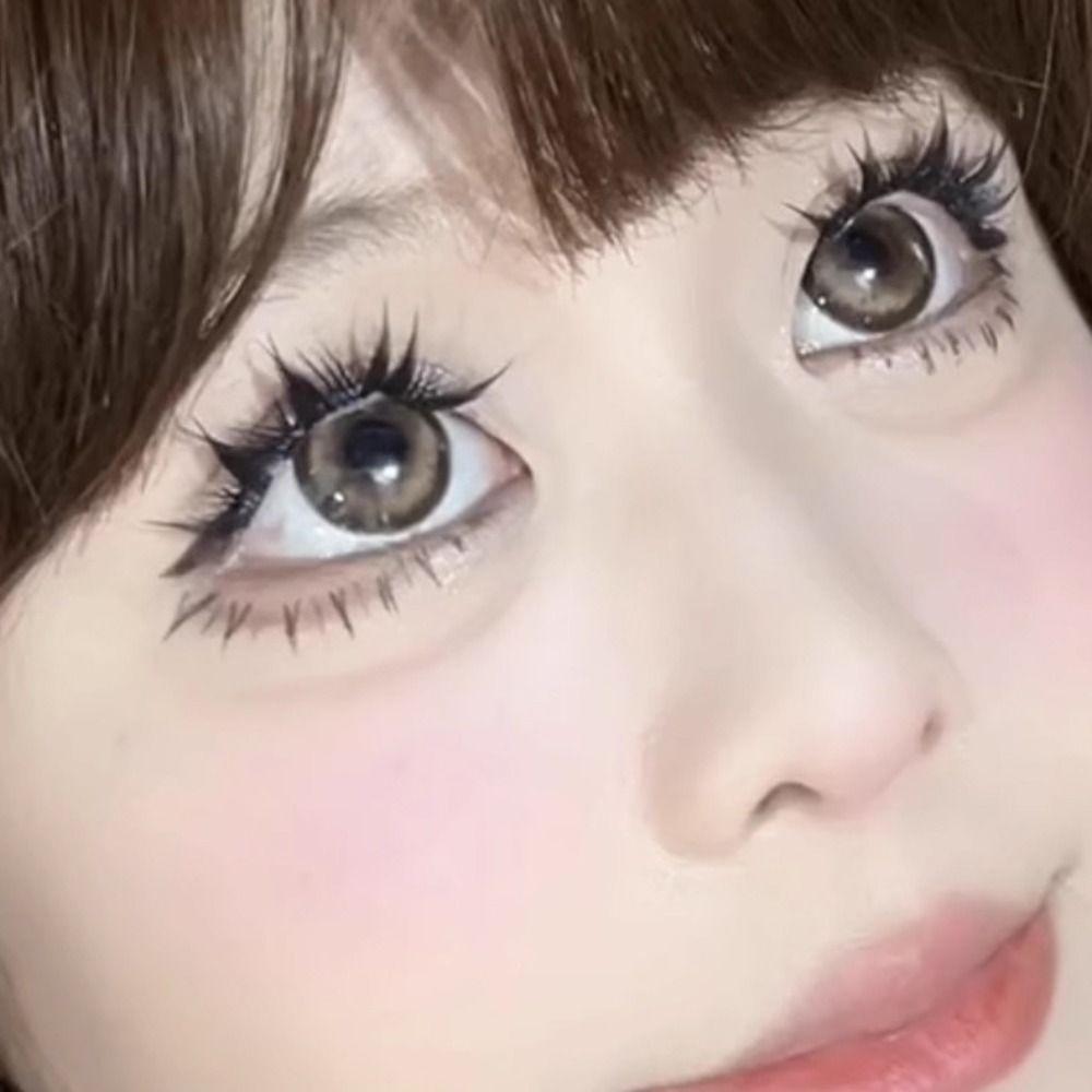 Fluffy Self-adhesive False Eyelashes Individual Segmented Eyelashes Bundles  Grafting Lashes