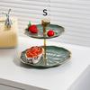 Elegant Multi-Layer Coffee Table Display Stand for Snacks, Fruits, and Desserts