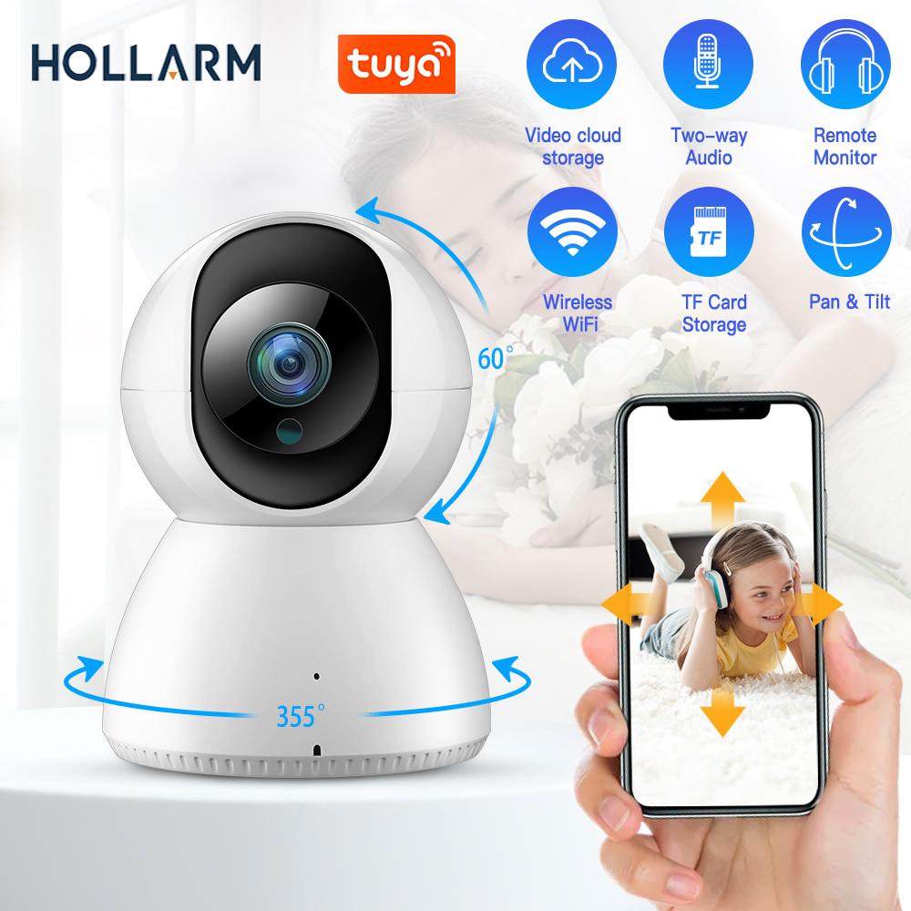 

1080P Wi-Fi IP-камера Tuya Камера наблюдения Автоматическое отслеживание Умный дом Безопасность Крытый Wi-Fi Беспроводная радионяня