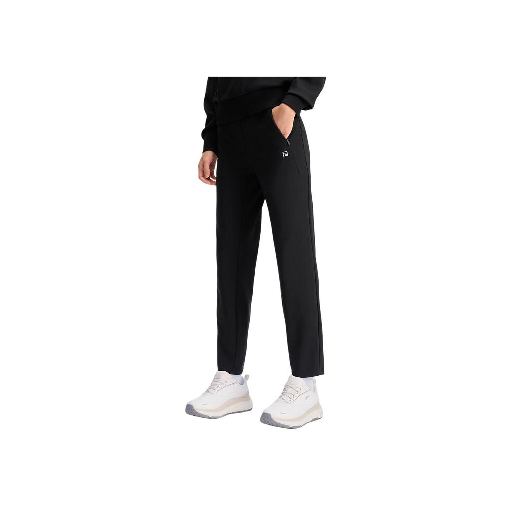New FILA Casual Pants Women's Pitch Black A11W511613FBK