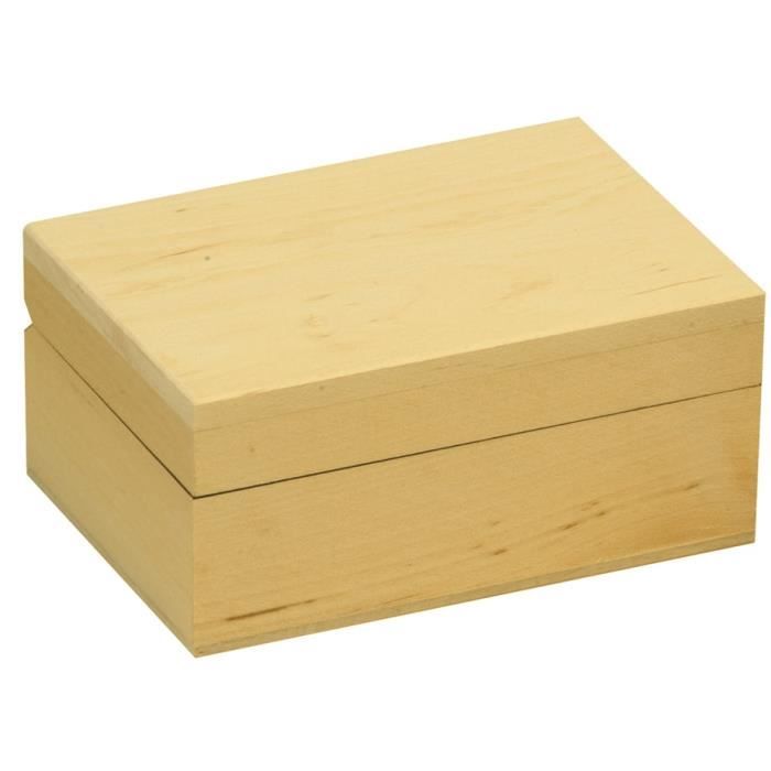 Jewelry Box - Creative Seed - Brown - Wood - 11 Cm - Mixed