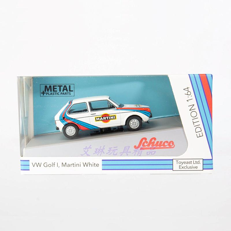 

Schuco 1:64 Golf I Martini Alloy Car Diecasts & Toy Vehicles Miniature Scale Model Car For Children білий