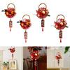 Door Handle Pendant New Year The Year of The Snake Wall Hanging Wreath for Party Spring Festival Indoor Front Door Office