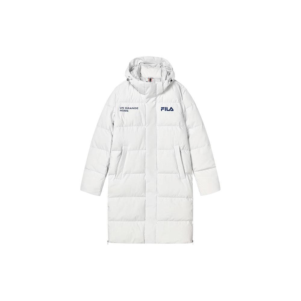 

New FILA Down Jacket Men s Cool Stone White F51M349921A-WT L