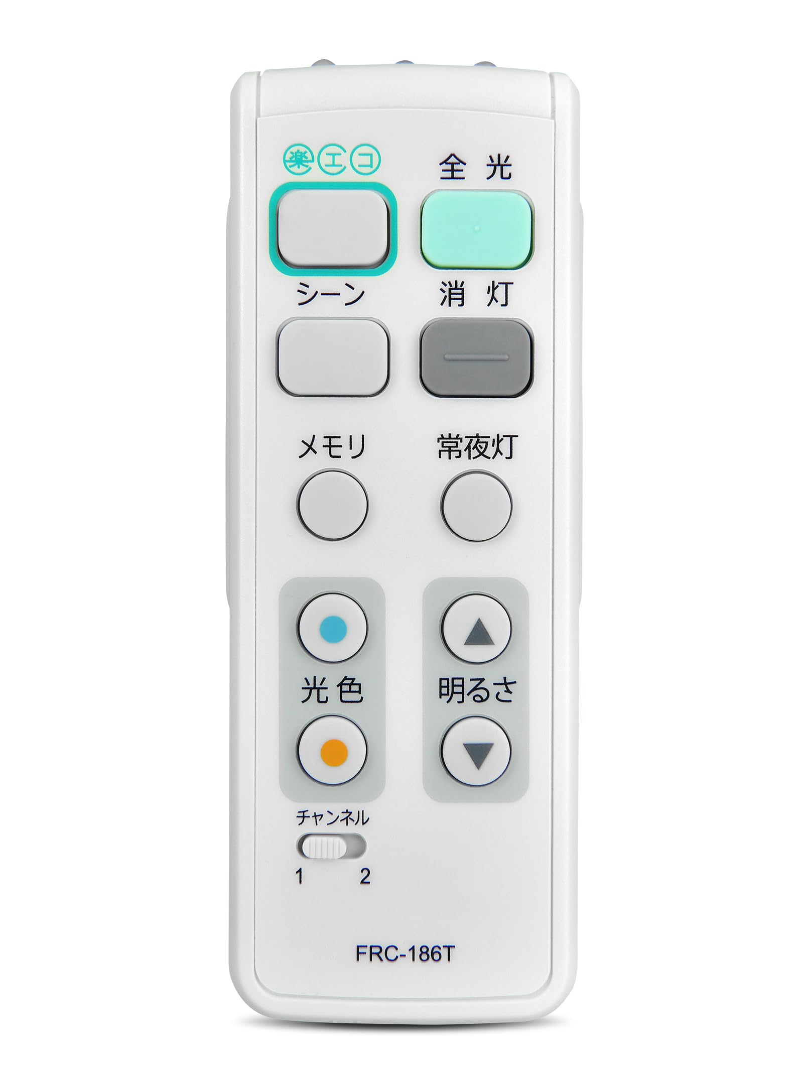 

LED ceiling light remote control for TOSHIBA Remote control for Toshiba lighting equipment FRC-186T [Part number 16079096]