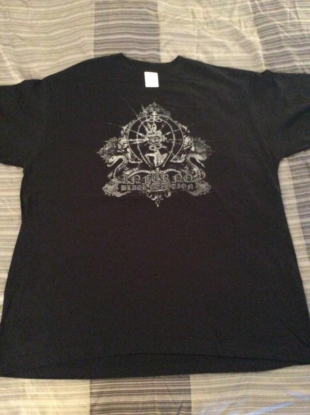 INFERNO Черная Преданность Футболка XL, Azarath, The Chasm, Inquisition,Urgehal,Urfaust 2XL