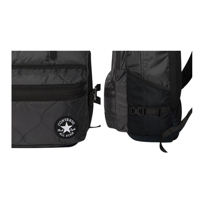 New Converse Fabric Backpack Regular Unisex Pure Black 10022399021