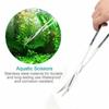 4-in-1 Aquatic  Plants Pruning  Tool  Set For Aquarium Long-handled Tweezers Scissors