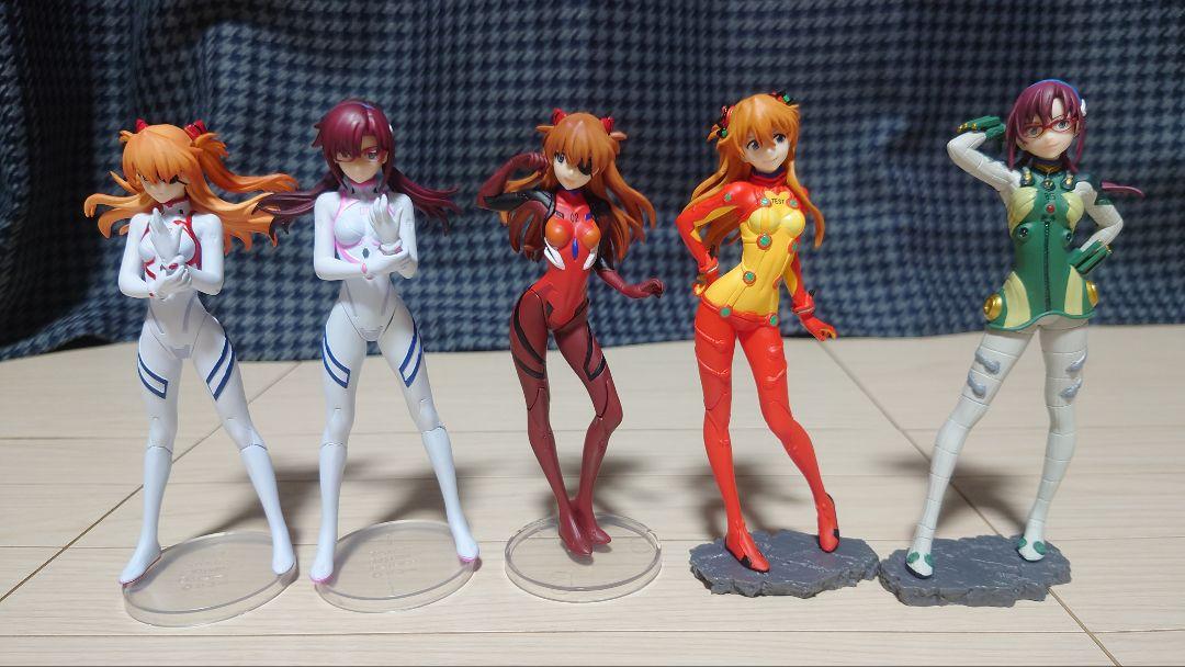 

[USED] Eva Portraits Asuka Mari Figure