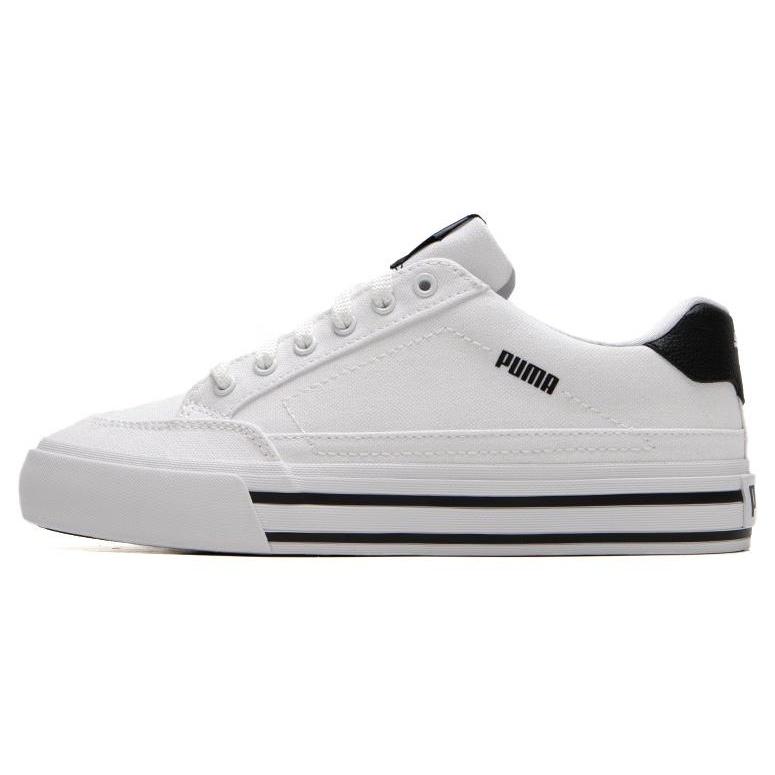 PUMA Court Classic Vulc White Black Men s 395020-02 EU 36