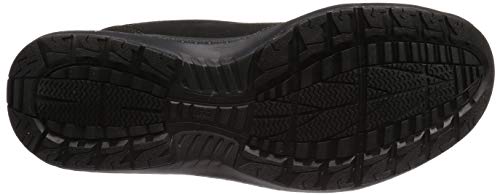 Moonstar SPLT M196 Men's Waterproof Walking Sneakers for All Weather Conditions, Wide Width, Size 27.0 cm, 4E, Black