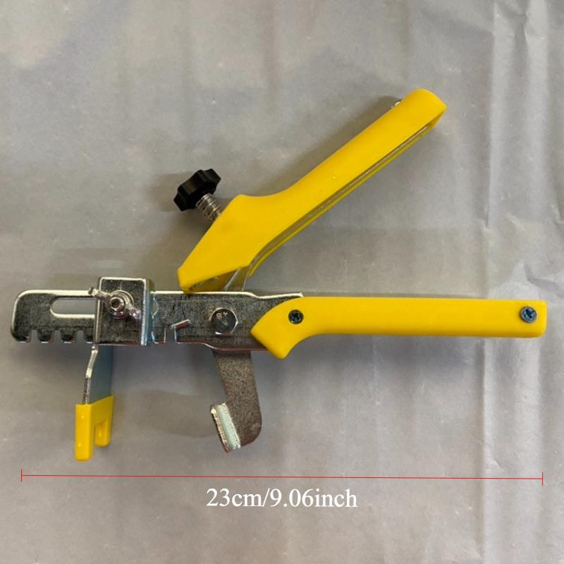 

Профессиональная система выравнивания плитки для пола и стен Клещи Устройство для балансировки плитки Зажимы Клинья Инструменты для выравнивания жёлтый
