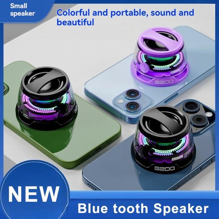 New Magnetic Portable Outdoor Blue Tooth Speaker Mini Sound Box Multifunctional RGB Colorful Stereo Sound Blue-tooth 5.3 Speaker