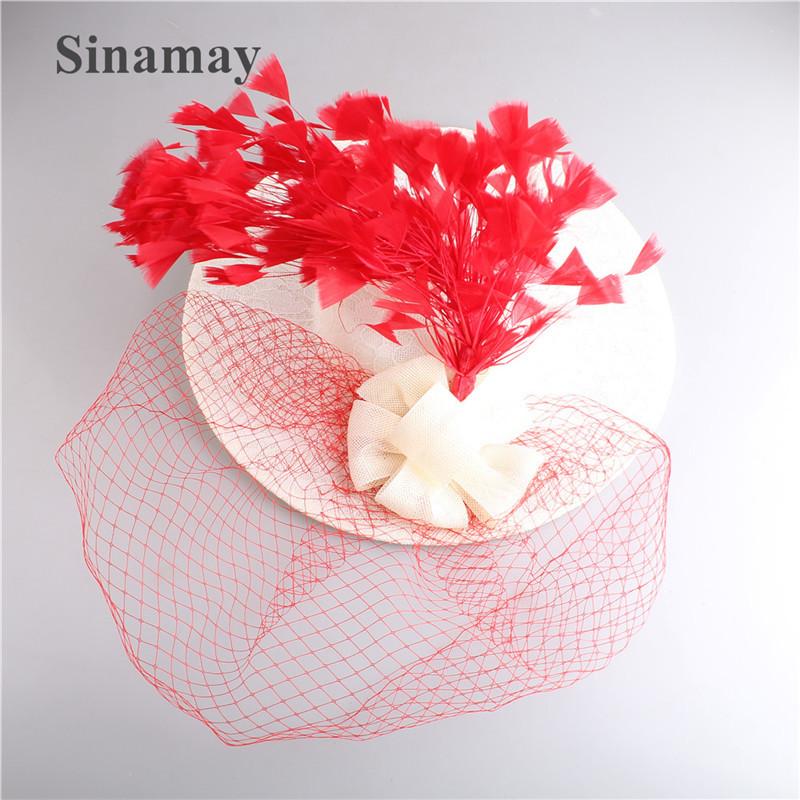 Mysterious Veil Vintage Top Hat British Mesh Headgear Celebrity Banquet Hat Hair Accessories Hairpin
