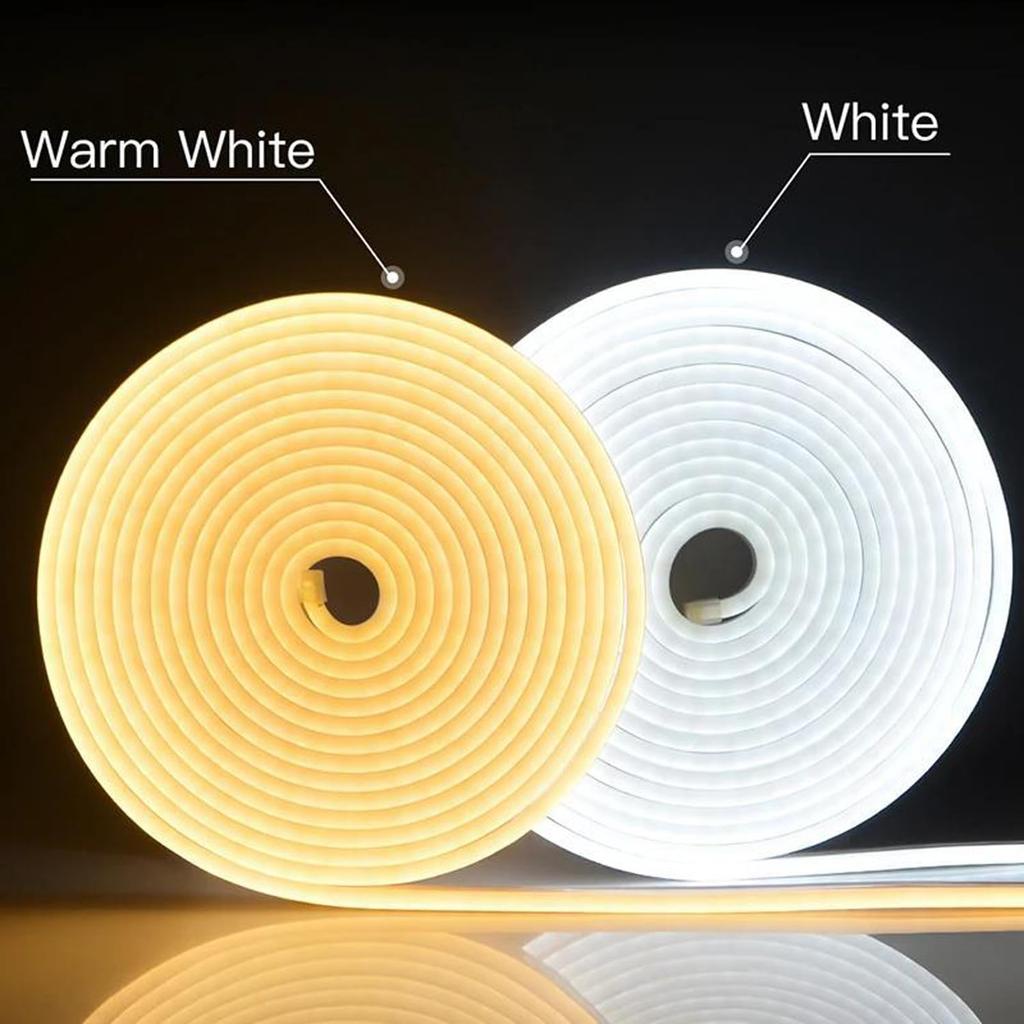 LED Strip Lights, USB 5V, 3000K, Neon Lights, High Brightness, Waterproof, Dimmable, Indirect Lighting