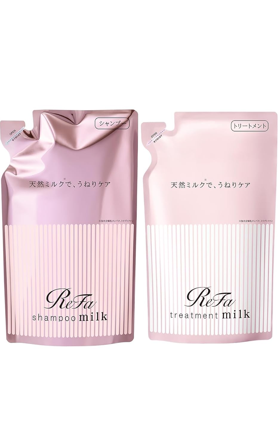 ReFa Milk Protein (Refill) (Pink Shampoo Treatment Refill Set)