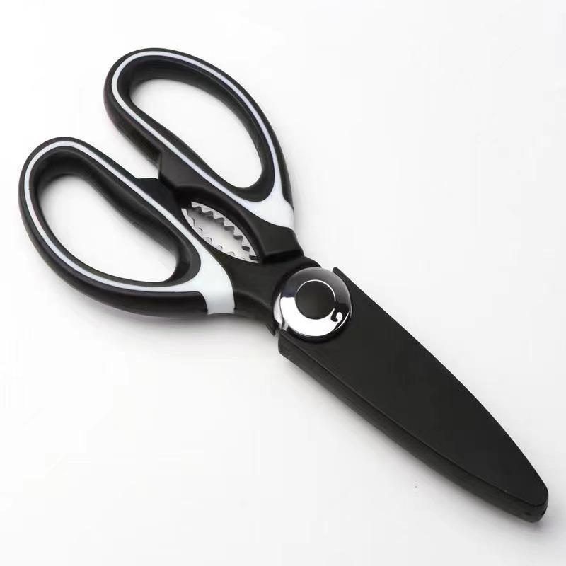 Multifunctional Stainless Steel Panda Kitchen Scissors for Chicken and BBQ