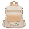 Artistic Embroidery Ladies' Backpack, Personalized and Fashionable, Chinese-style Single-shoulder Bag, Casual Backpack Casually