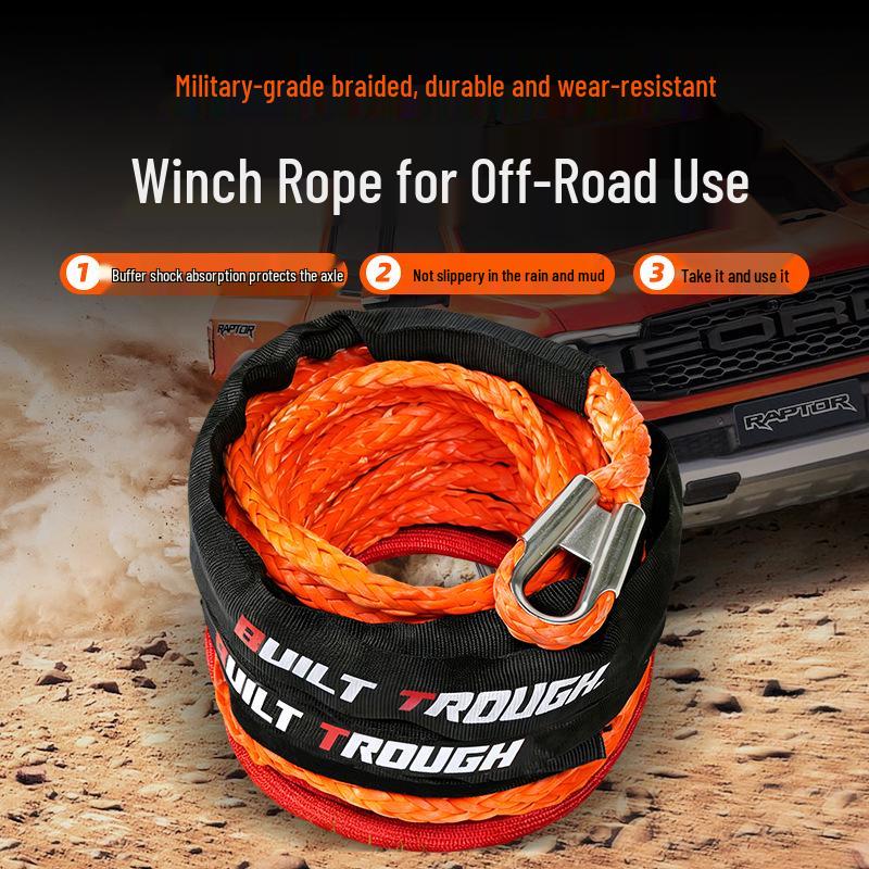 Heavy-Duty Off-Road Emergency Tow Rope