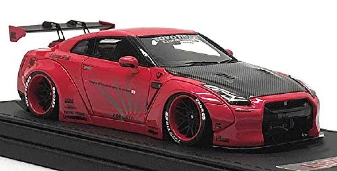 

ignition model Pink Metallic finished product 1/43 LB-WORKS GT-R (R35) розовый