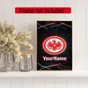 Eintracht Frankfurt Personalized Name Diamond Paintings Mosaic Wall Round Diamond Art Painting Kits Embroidery Crystal Accessories Frameless