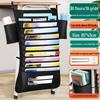 Desk Storage Hanging Book Bag & Stand for Students