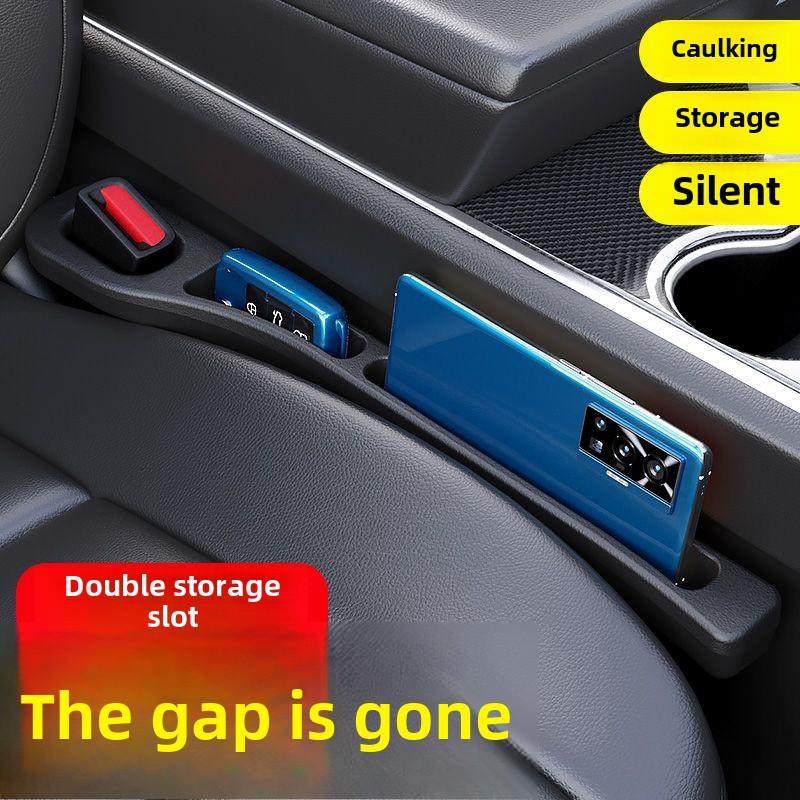 For Hyundai Tucson 2015~2020 Car Seat Side Gap Filler Strip Sundries Tidying Leak-proof Anti-Drop Plug Sealing Strip Accessories