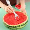 1pc Stainless Steel Fruit Cutting Tool, 2-In-1 Fruit And Vegetable Divider, Kitchen Utensils And Small Tools