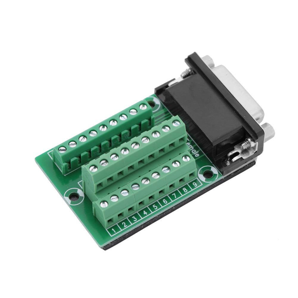 DB26 DB26M201 Female Connector Terminal Breakout PCB Borad