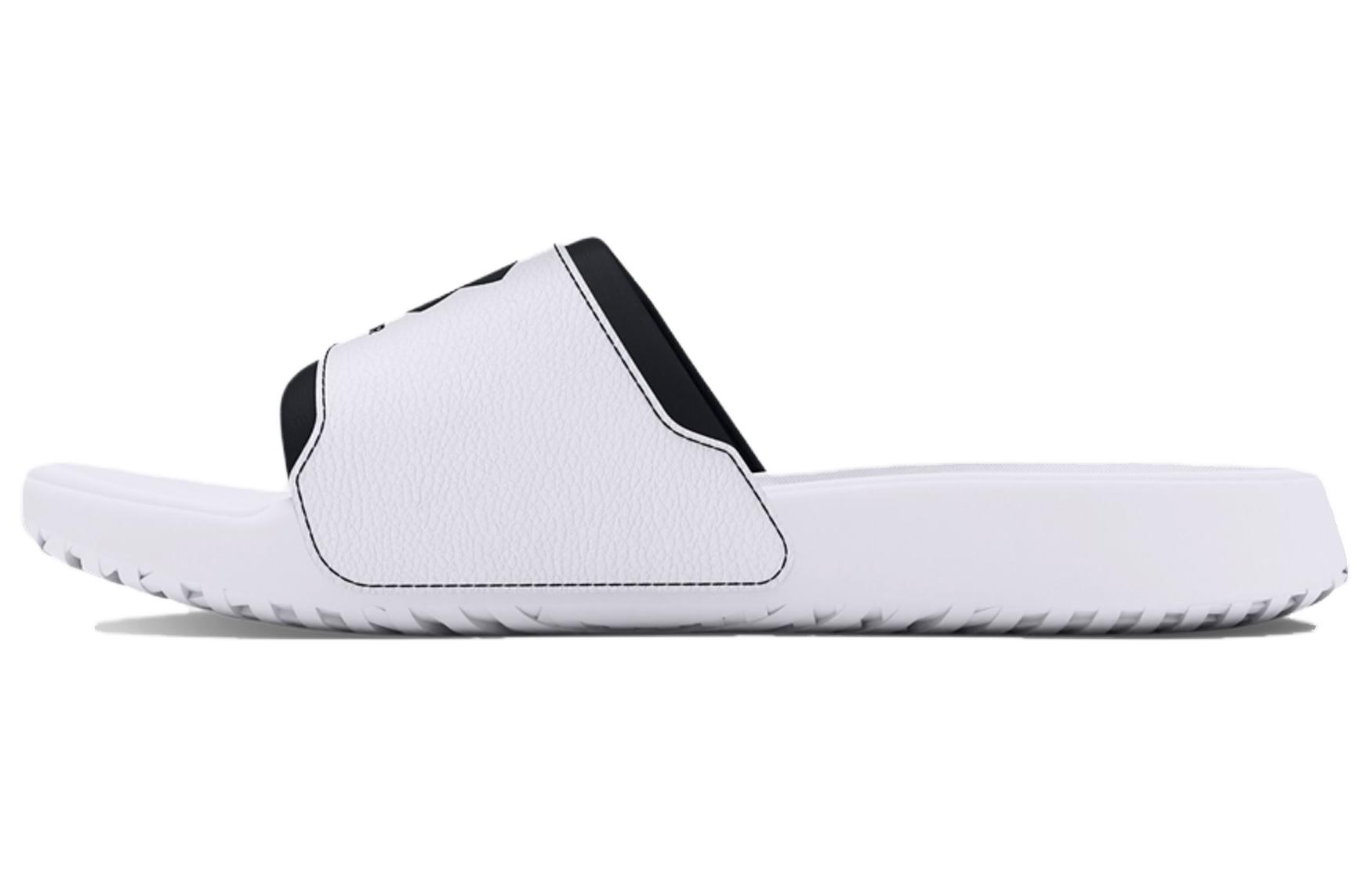 Under Armour Ignite Select Slide  White Black  40