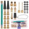 Gold Valve Adapter Plastic Bike Valve Set High Quality Bicycle Pump  Bicycle