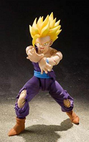 Bandai S.H.Figuarts Dragon Ball Z Super Saiyan Son Gohan, approximately 120mm, made of PVC and ABS