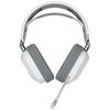 Casque gaming filaire corsair hs80 rgb usb son surround 7.1 microphone omnidirectionnel blanc