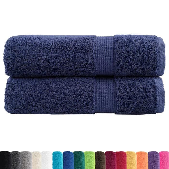 VidaXL Premium Hand Towels 2 Pcs, Bath Towels, Hand Towels, Bathroom Washcloths, 137257
