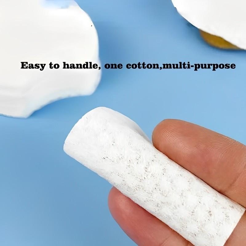 300/600/1200pcs Makeup Remover Cotton Pads Pearl Pattern Facial Cleansing Cotton Portable Travel Makeup Remover Cosmetic Pads