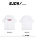 American Retro Letter Plus Size T-shirt - Chubby Girls' Loose Summer Short Sleeve Top for Women, Trendy Niche Design, Ideal for Couples.