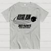 Kessel Run Just Flew It Unisex 100% Cotton Summer Casual Cool Loose T-Shirt