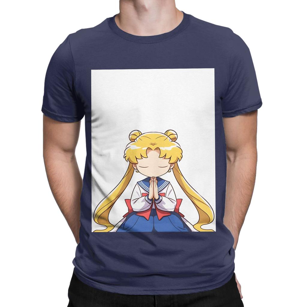 Usagi Tsukino poster Novelty 100 Cotton TShirt Tsukino Usagi Tees Tops For Unisex