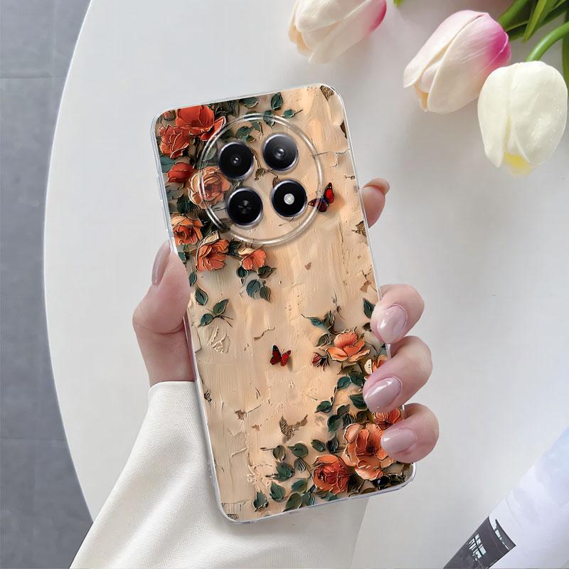 For Realme 12 13 12X 5G / 12 13 Pro Plus Case Luxury Phone Case For Realme13 13 Pro Plus 5G Clear Soft Silicone Protective Cover