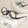 Multi Colored Frame Flip Down Makeup Reading Glasses, Single Piece Flip Makeup Glasses, Spring Leg Makeup Reading Glasses 2145