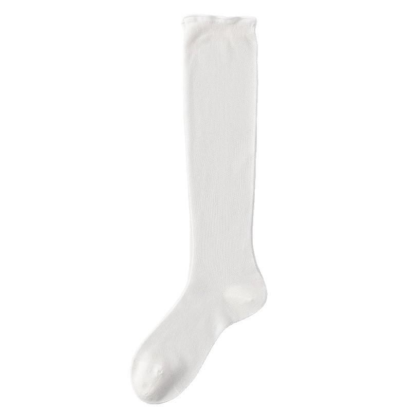Silk-silk Women's Summer Net Eyelet Breathable Anti-odor and Sweat-absorbing Sports Stockings