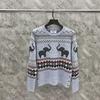 Unisex High-Quality Elephant Wool Sweater - Casual, Versatile, Trendy, Round-Neck for Autumn/Winter
