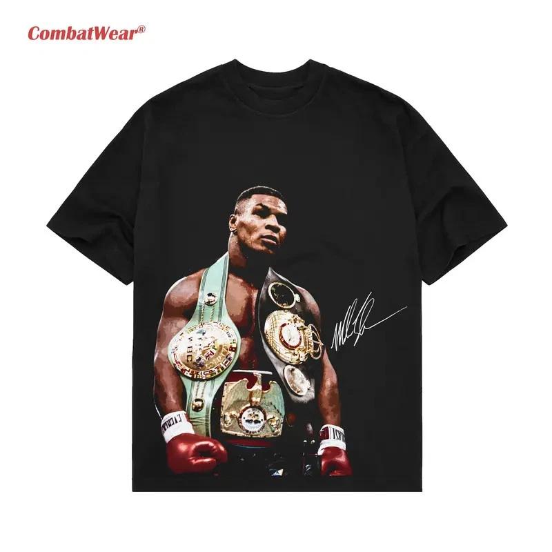 COMBATWEAR Boxing Fighters Mike Tyson, Graphic BoxingChamp T-Shirt XL