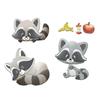 Raccoon Pattern Carbon Steel Cutting Die for Scrapbooking and Paper Craft Embossing