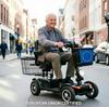 EU Warehouse Stock Foldable New Electric Scooter for Adults Dual Motor 4-wheel Folding Electric Scooter for the Elderly