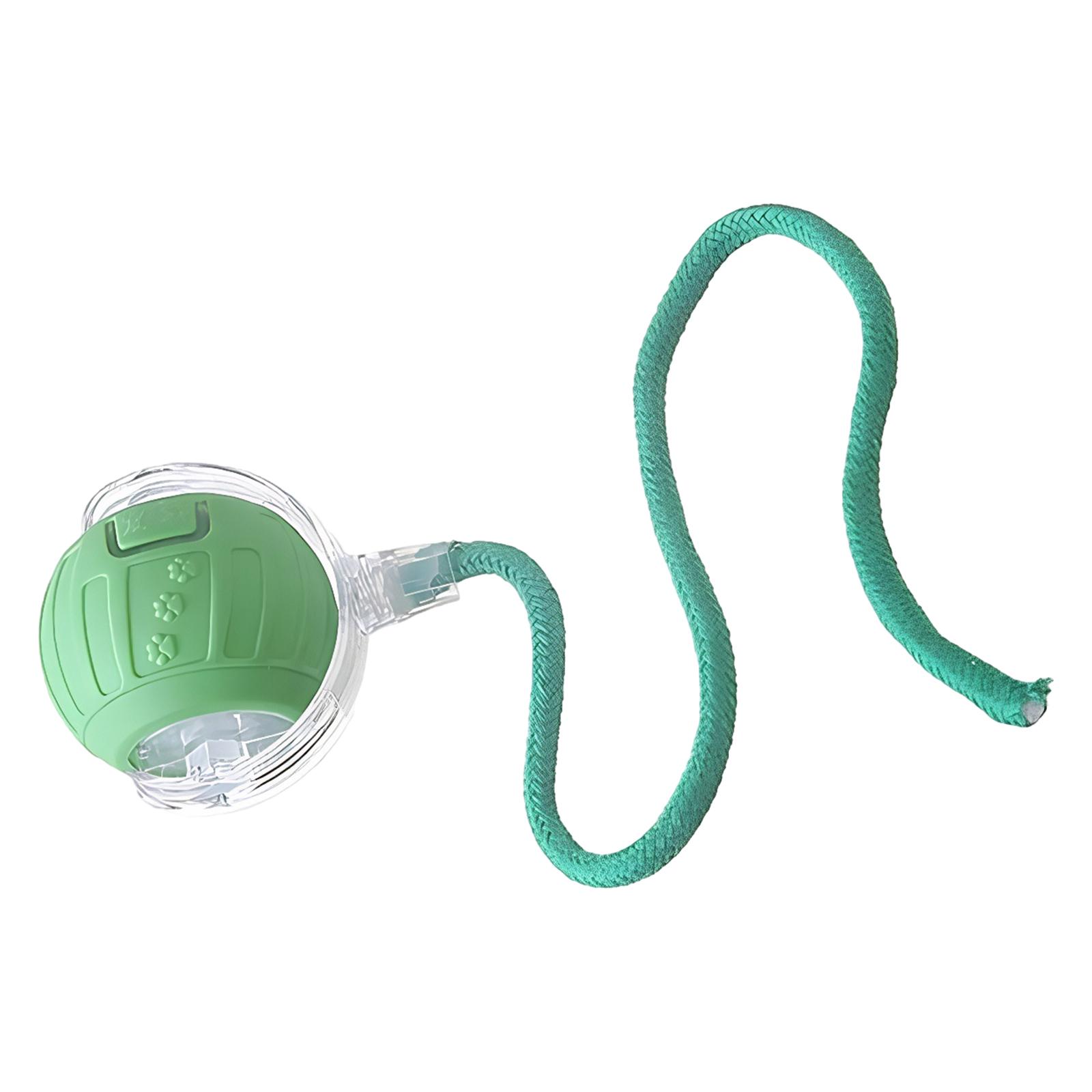 

Cat Enrichment Toys Rechargeable Rolling Pet Ball with Tail Fun Exercise Toys for Small/Medium/Large Cats To Keep Them Busy